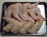 A picture of step 1 of Sweet and Tangy Teriyaki Chicken Wings.