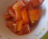 A picture of step 2 of Sara's pork concoction xx.