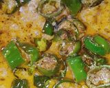 A picture of step 6 of Dahi wali Mirch.