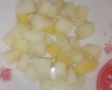 A picture of step 3 of Potatoes omelette#2020food.