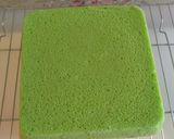 Foto langkah ke 6 dari resep Ogura Cake Pandan.
