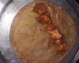 A picture of step 4 of Chicken mayo roll.