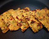 A picture of step 9 of Radish methi Paratha made with cornmeal.
