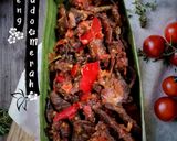 Foto langkah ke 6 dari resep Takir Persegi panjang.