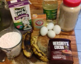Foto del paso 1 de la receta: Pan de choco banano, (en estufa) sin horno