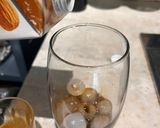 A picture of step 4 of Monday’s iced coffee to beat UK’s summer heat ☀️ 🧊.