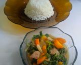 Foto langkah ke 6 dari resep Tumis Bayam Saos Tiram.