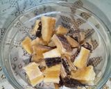 Foto langkah ke 3 dari resep Tumis Pedas Jantung Pisang Ikan Asin.