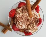 Une image de l'étape 2 de Dessert express à la fraise.