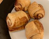 A picture of step 5 of Jam Pinwheels.