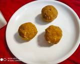 Besan Atta ladoo recipe step 3 photo