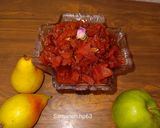 عکس مرحله 3 از دستور مربای سیب گلابی 🌺