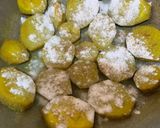 A picture of step 2 of Raw banana tawa fry.