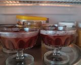 A picture of step 4 of Hershey's Chocolate Cocoa Mousse.
