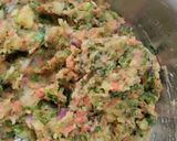 A picture of step 2 of Bread Vegetable Gold Coin.