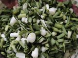 Green Garlic Jawari Roti