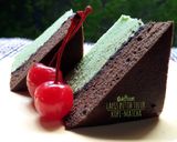 Foto langkah ke 12 dari resep 344. Lapis Putih Telur Kopi-Matcha.