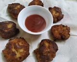 A picture of step 6 of Macaroni Nuggets.