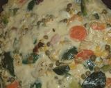 Foto del paso 4 de la receta: Tarta de verduras 😍 y pollo
