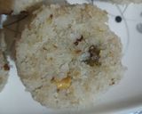 A picture of step 5 of Coconut laddu.