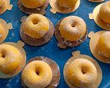 Foto langkah ke 17 dari resep Donat Labu Kuning Super Lembut Tanpa Degasing.
