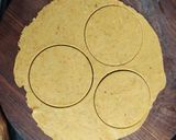 A picture of step 3 of Tikhat poori for Aashadh month.