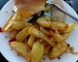 A picture of step 7 of My Steamed Chicken & Chorizo Burger Bun.