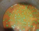 A picture of step 4 of Jain Matar Paneer.