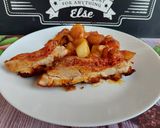 Krumpliágyon sült sertés császárhús recept fázis 15 fotója