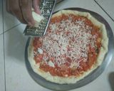 Foto langkah ke 9 dari resep Mushroom pizza rumahan.