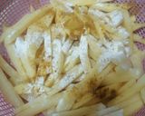 A picture of step 2 of Potatoes fries.