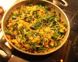 Foto del paso 8 de la receta: Pai-zandú de verduras y hortis, con panciotos con chicharrones