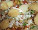 A picture of step 5 of Street Style Mix Chaat.