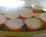 Foto langkah ke 3 dari resep Silky puding susu mangga saus fla.