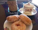 Foto langkah ke 4 dari resep Donat Gula Karamel eggless 1x proofing saja.