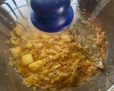 A picture of step 6 of Bandhakopi’r Ghonto Chingri diye (Cabbage Ghonto with prawns).