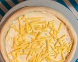 डबल लेअर चीज़ी पिज़्ज़ा (double layer cheese pizza recipe in Hindi) रेसिपी चरण 3 फोटो