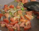 A picture of step 3 of Bun pav bhaji.