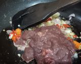 Foto langkah ke 2 dari resep Nasi Goreng Hati Sapi.