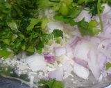 A picture of step 1 of Gobhi Paratha.