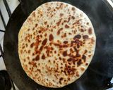 A picture of step 5 of Puranpoli.