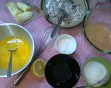 Foto langkah ke 1 dari resep Banana Chocolate Chiffon Cake.
