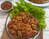 Foto langkah ke 9 dari resep Ayam Goreng Kremes.