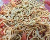 Foto del paso 4 de la receta: Tallarines integrales con semillas y espinacas