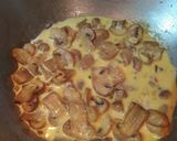 A picture of step 4 of Mushroom Toast.