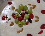 A picture of step 6 of Mango, apple, banana kulfi dessert.
