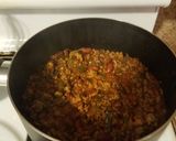 A picture of step 3 of Turkey Stuffed Peppers.
