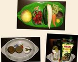 A picture of step 1 of Mediterranean salad /Fruits-Sprouts-Vegetable Salad.