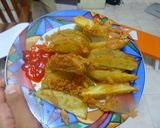 Foto langkah ke 14 dari resep #8 Fried Potato Wedges #seninsemangat.