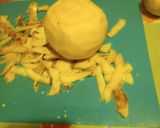 A picture of step 2 of Americanized version of British Pickle.